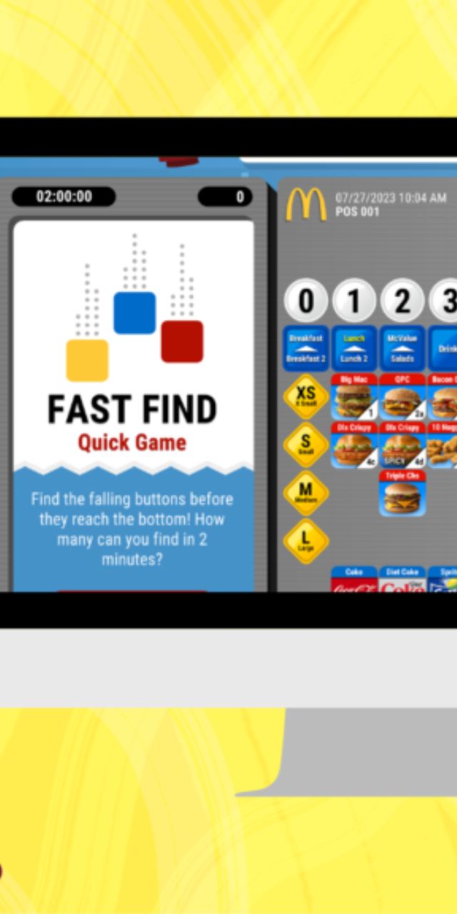 mcdonalds pos training app