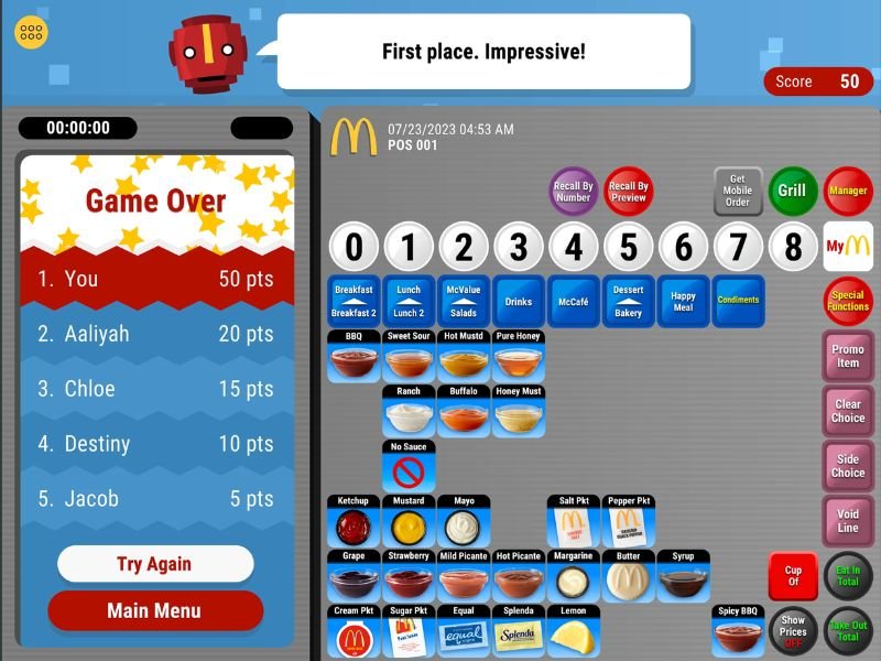 How to Practice Drive-Thru Order Taking on the McDonald’s POS